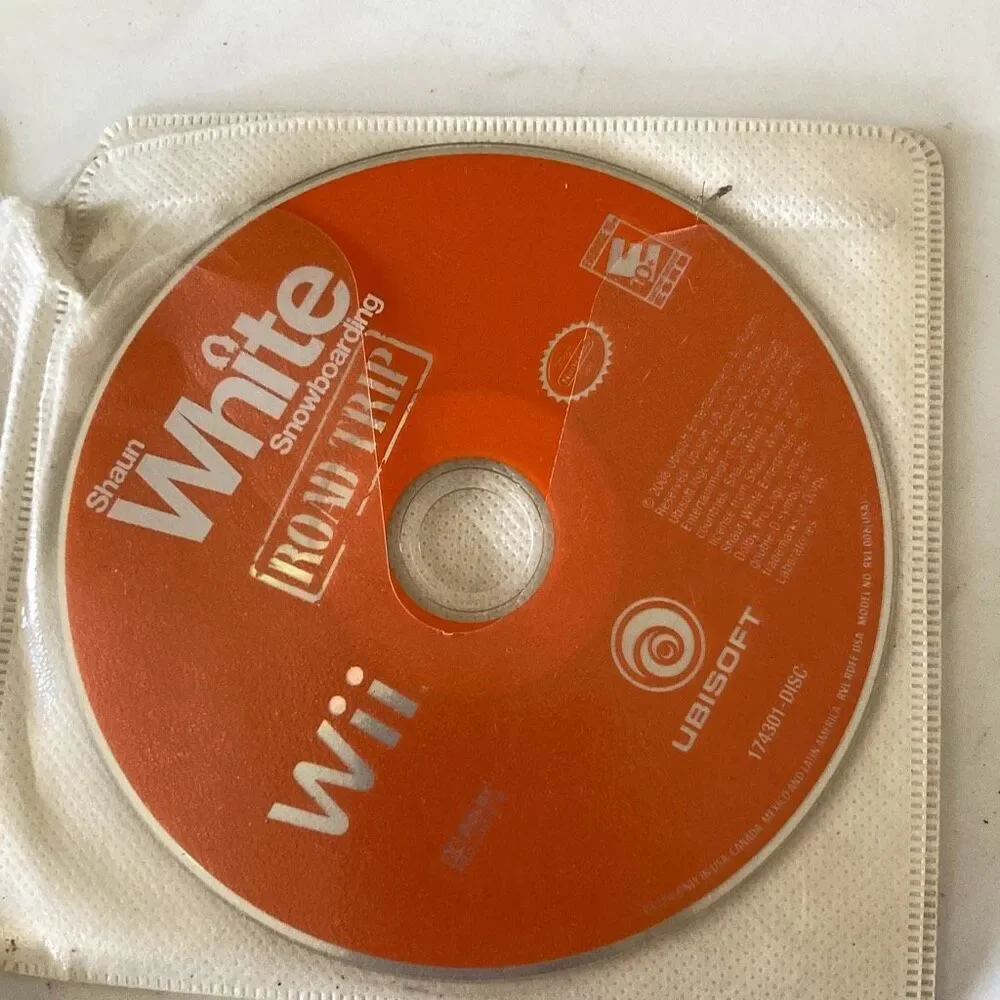 Shaun White Snowboarding Road Trip Nintendo Wii Game Disc Only Tested
